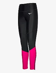 Mizuno - Core Long Tight(W) - running tights - black/pink peacock - 3