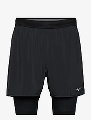 Mizuno - ER 5.5 2in1 Short - sports shorts - black - 0