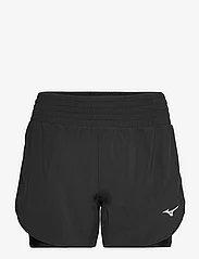 Mizuno - 2in1 4.5 Short(W) - sports shorts - black - 0