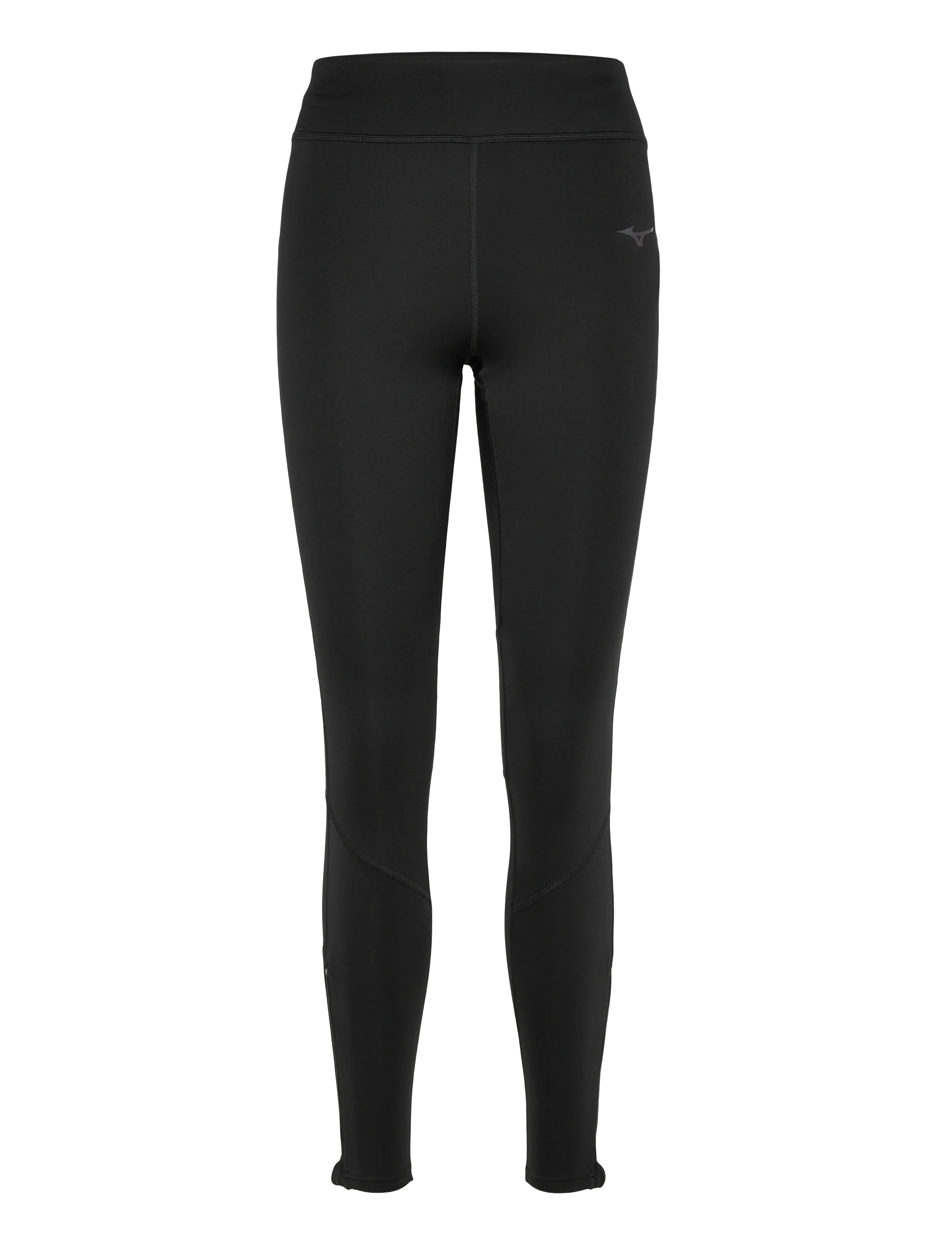Mizuno Active Warmalite Long Tight(W), Kvinder, Højtaljede Aktive Lange Tights, Sort, Str: XS
