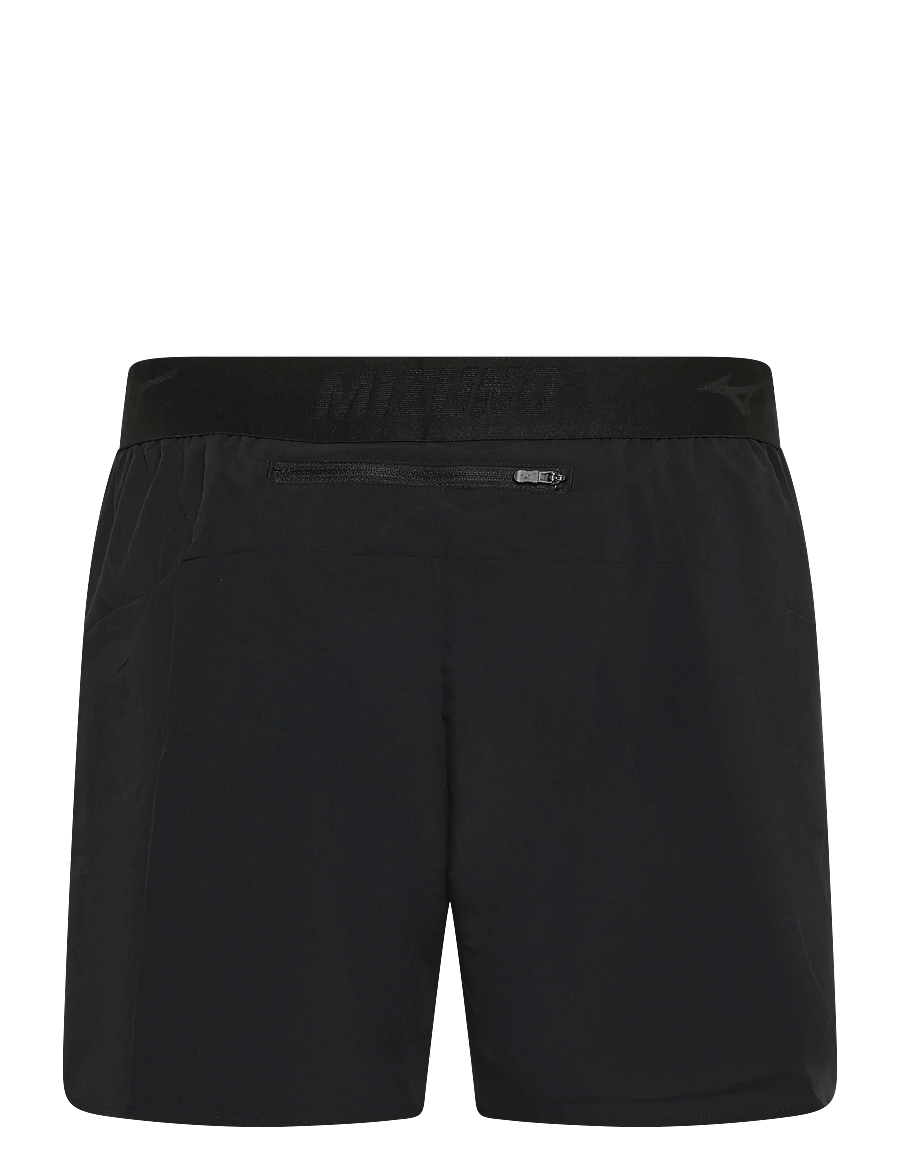 Mizuno - Core 5.5 Inches Short(M) - laufshorts - black - 1
