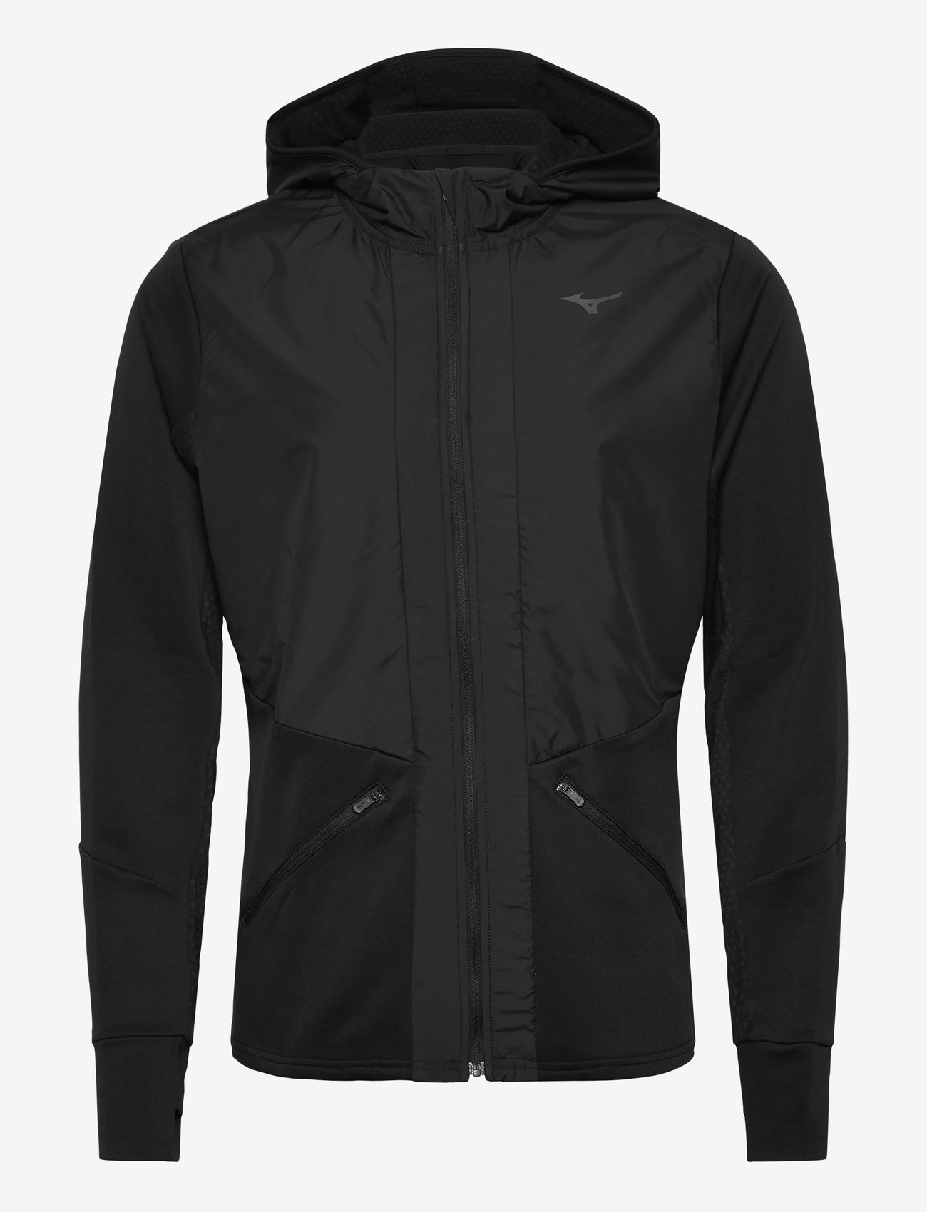 Mizuno - Active Warm Hybrid FZ Hd LS(M) - sportjackor - black - 0