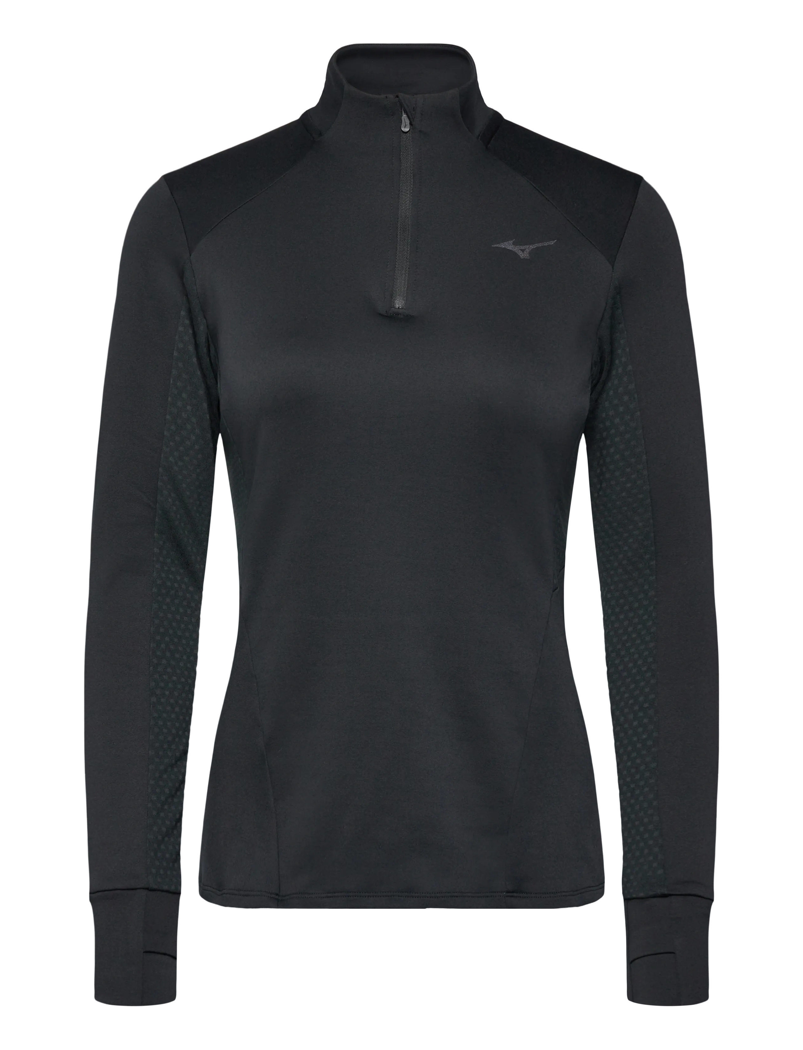 Mizuno Active Warm HZ LS(W) - Mizuno - BLACK / black