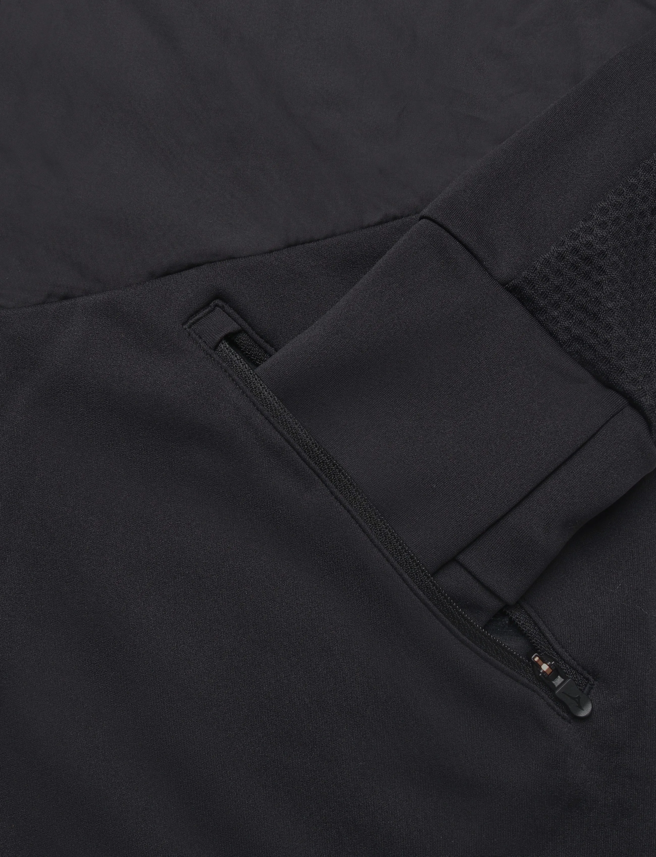 Mizuno - Active Warmalite Hybrid Full Zip Hooded Long Sleeve Top - sportsjakker - black - 3