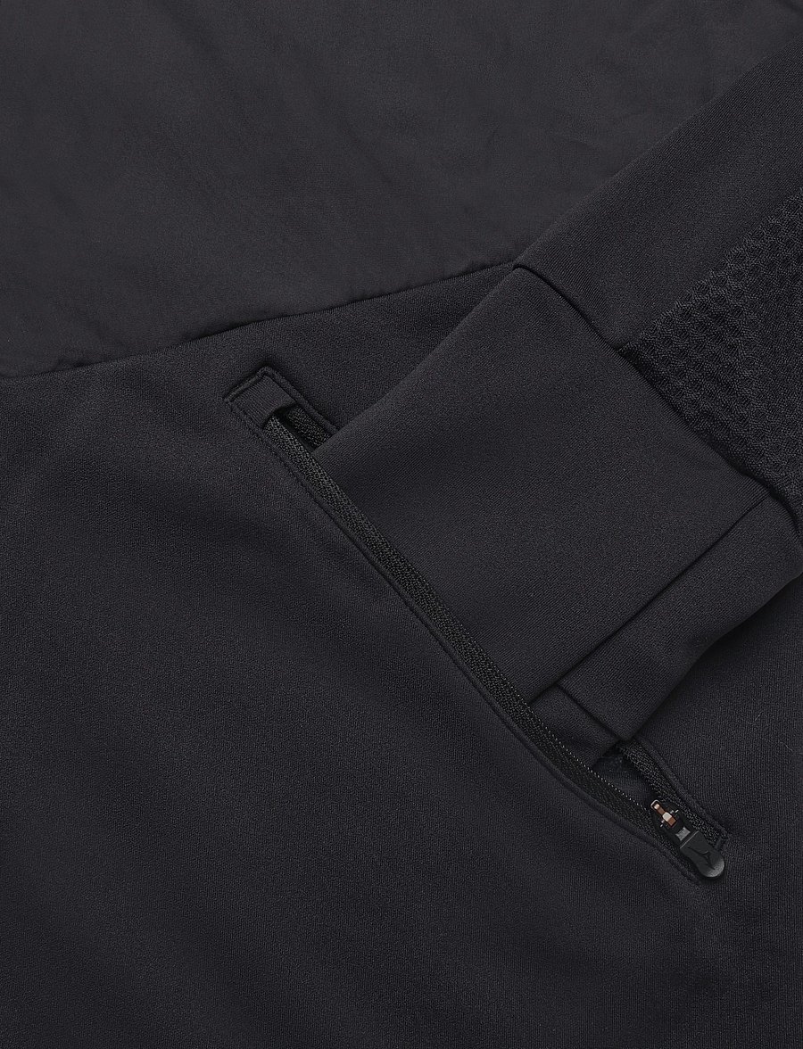 Mizuno - Active Warmalite Hybrid Full Zip Hooded Long Sleeve Top - sportsjakker - black - 3