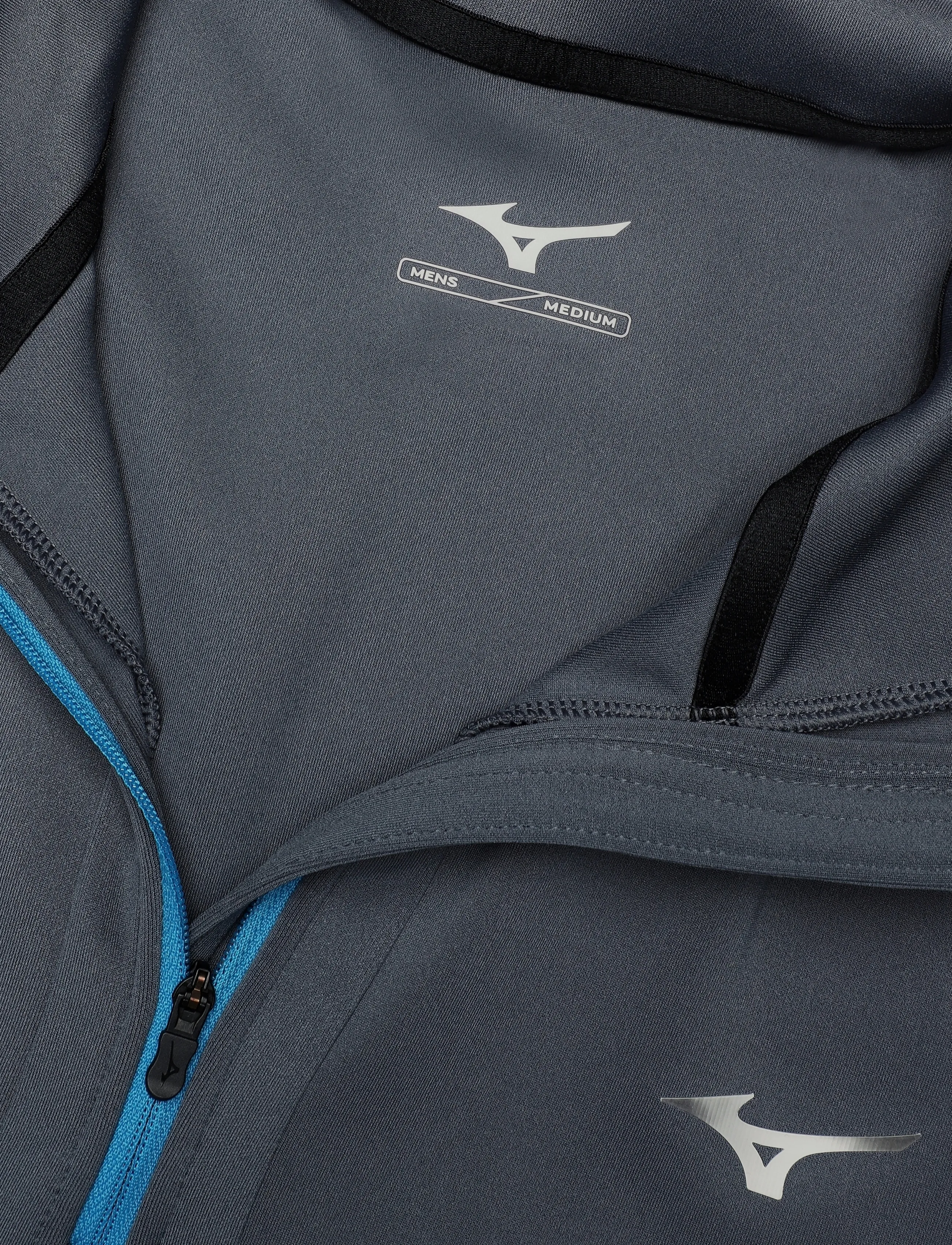Mizuno - Active Warmalite Half Zip Long Sleeve Top - langarmshirts - dark slate - 2