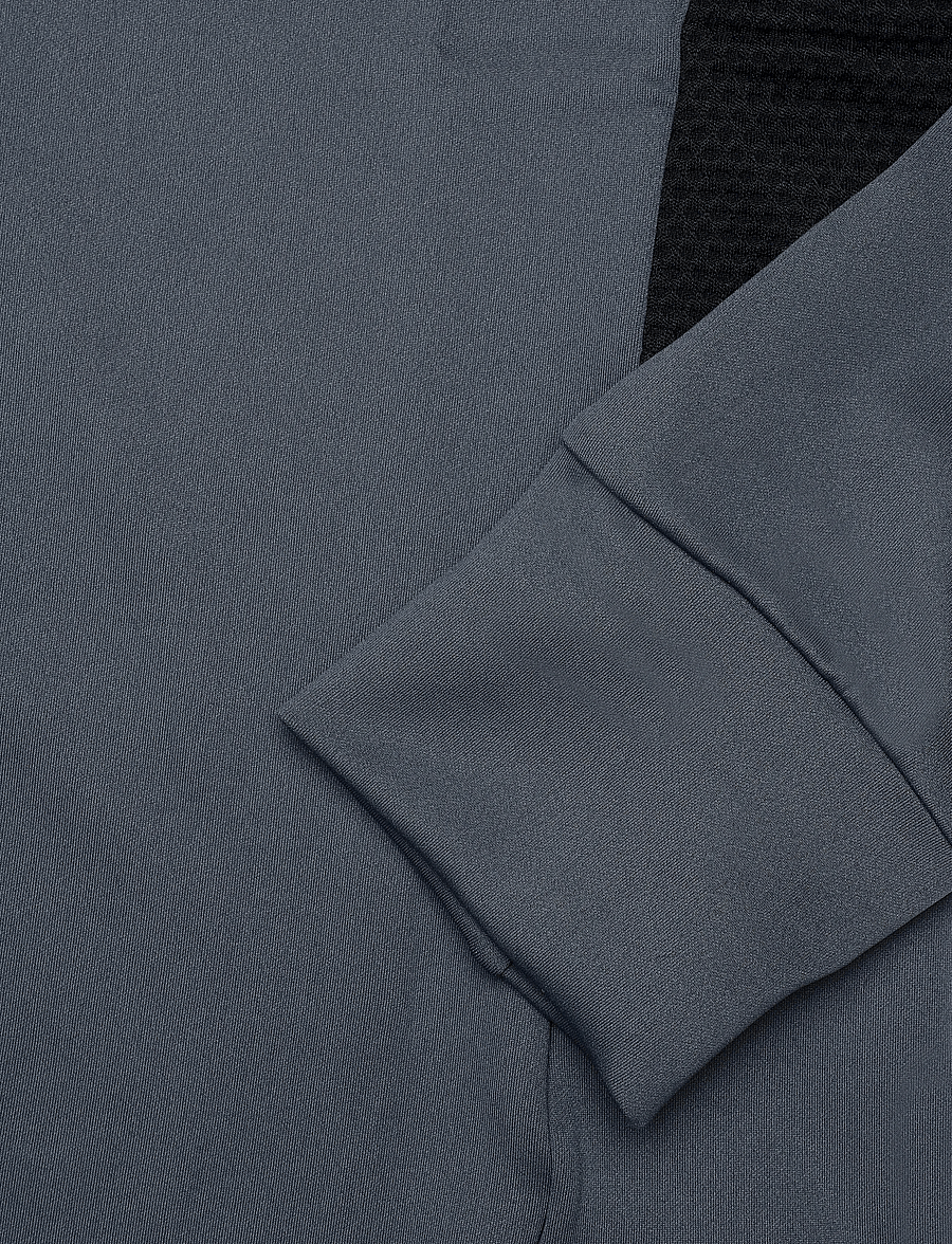 Mizuno - Active Warmalite Half Zip Long Sleeve Top - fleece og mellemlag - dark slate - 3