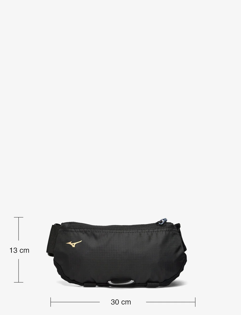 Mizuno - WAIST POUCH CR(U) - handtaschen & bauchtaschen - black - 4
