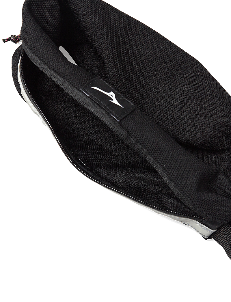Mizuno - 2WAY BELT-POUCH NR(U) - handtaschen & bauchtaschen - black/light gray - 3