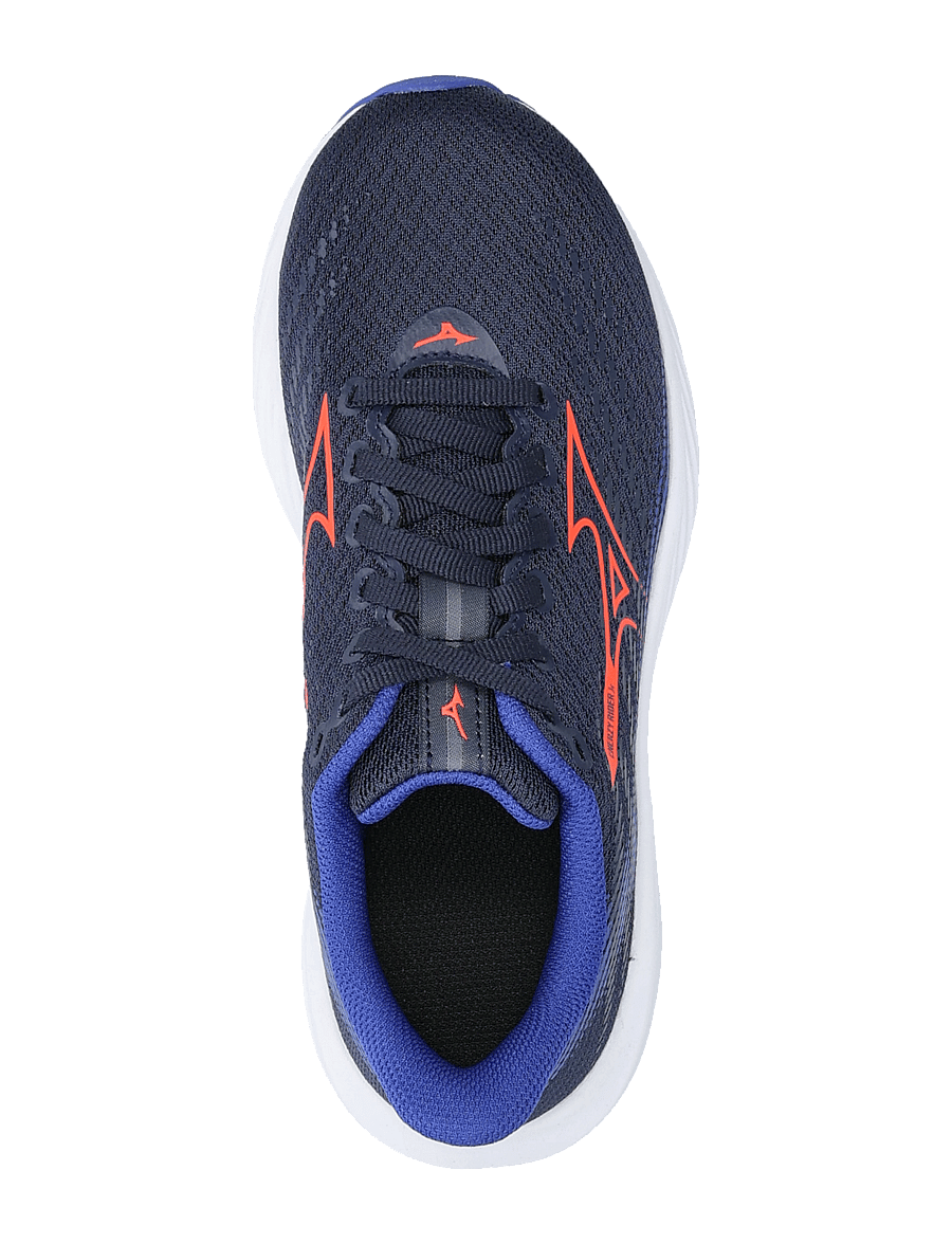 Mizuno - ENERZY RIDER Jr(C) - laufschuhe - peacoat/mizuno ignition red/reflex blue c - 3