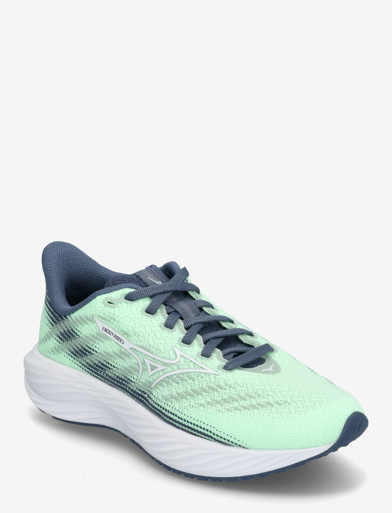 Mizuno - ENERZY RIDER Jr(C) - løbesko - neo mint/white/vintage indigo - 0