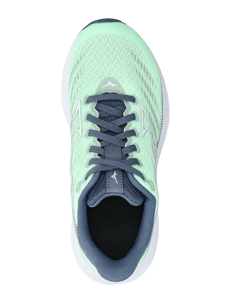 Mizuno - ENERZY RIDER Jr(C) - löparskor - neo mint/white/vintage indigo - 3