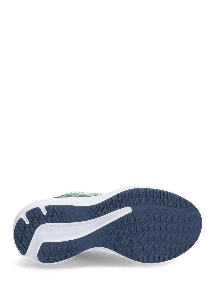 Mizuno - ENERZY RIDER Jr(C) - laufschuhe - neo mint/white/vintage indigo - 4