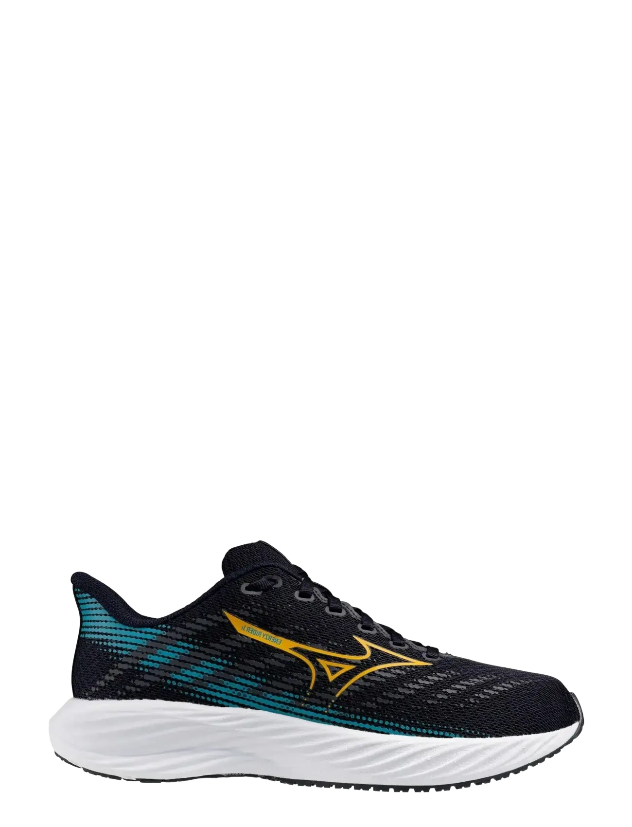 Mizuno ENERZY RIDER Jr(C) - Treeningjalatsid - BARITONE BLUE/CITRUS/CAPRI BREEZE / black