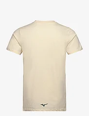 Mizuno - Athletics RB Tee(M) - short-sleeved t-shirts - papyrus - 1