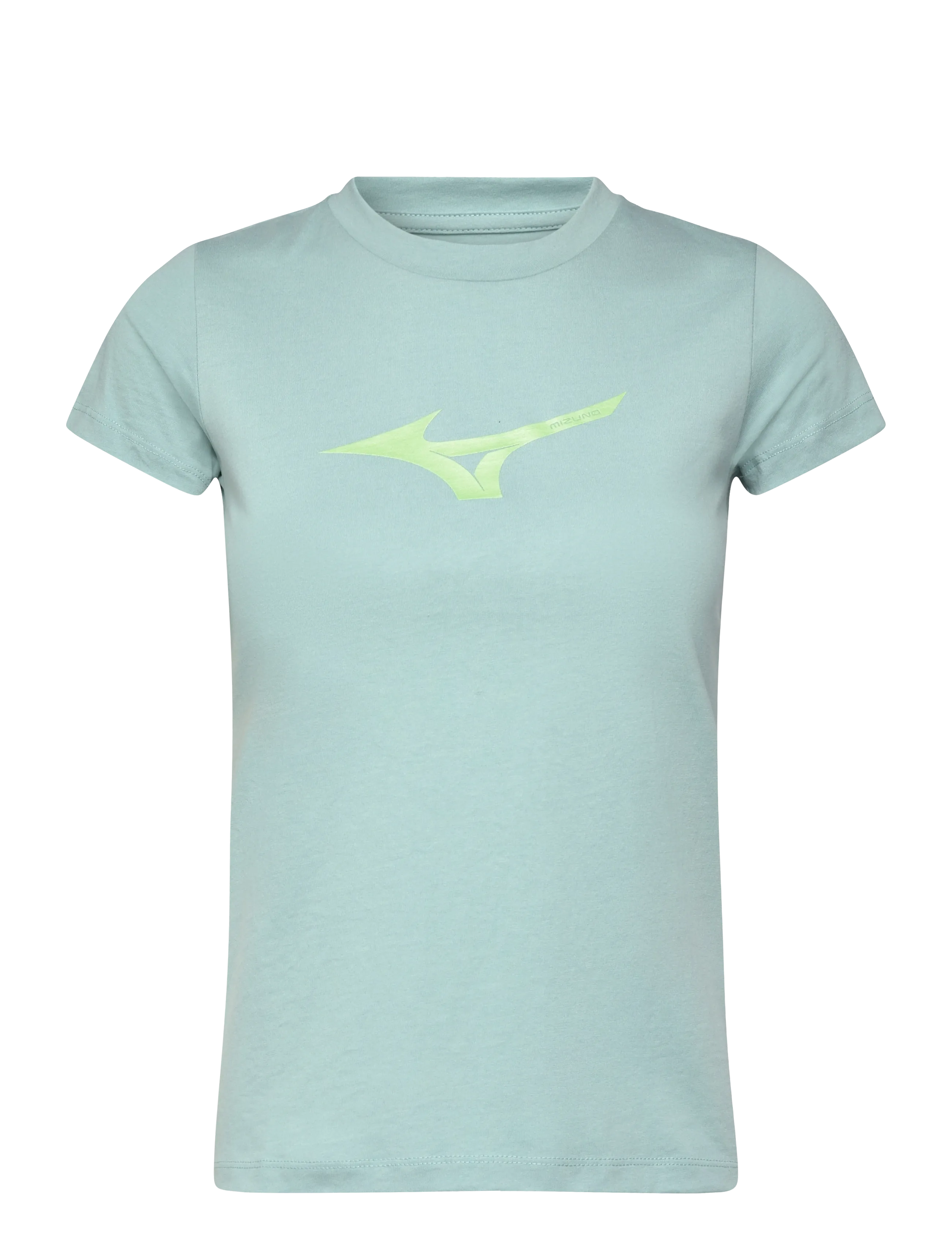 Mizuno Athletics Rb Tee(W), Kvinder, Sporty Kortærmet T-Shirt, Blå, Str: S