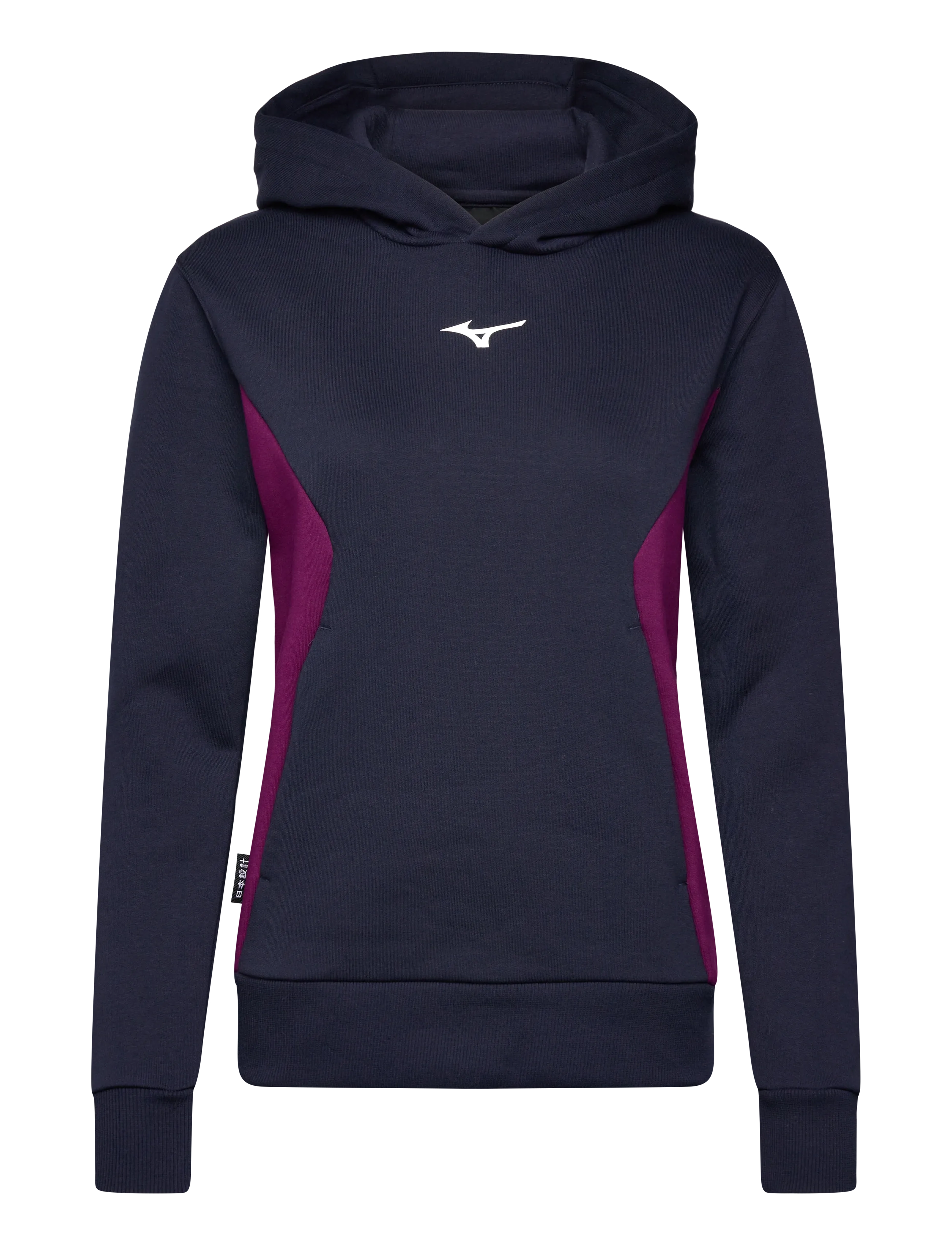 Mizuno Athletics Hoodie(W), M, Navy, Sport Sweatshirts & Hoodies > Sport Hoodies, Dame