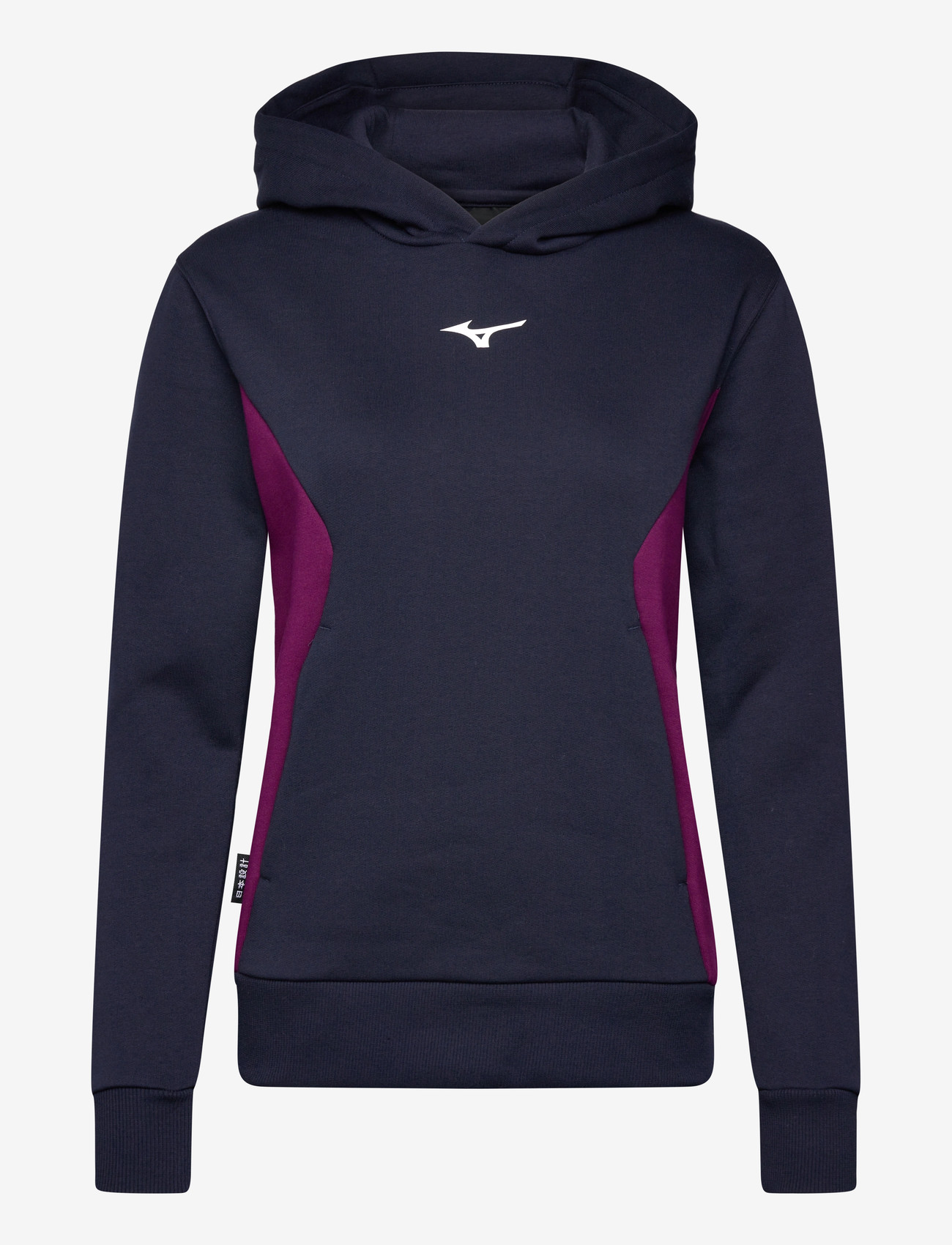 Mizuno - Athletics Hoodie(W) - hættetrøjer - baritone blue/dark purple - 0
