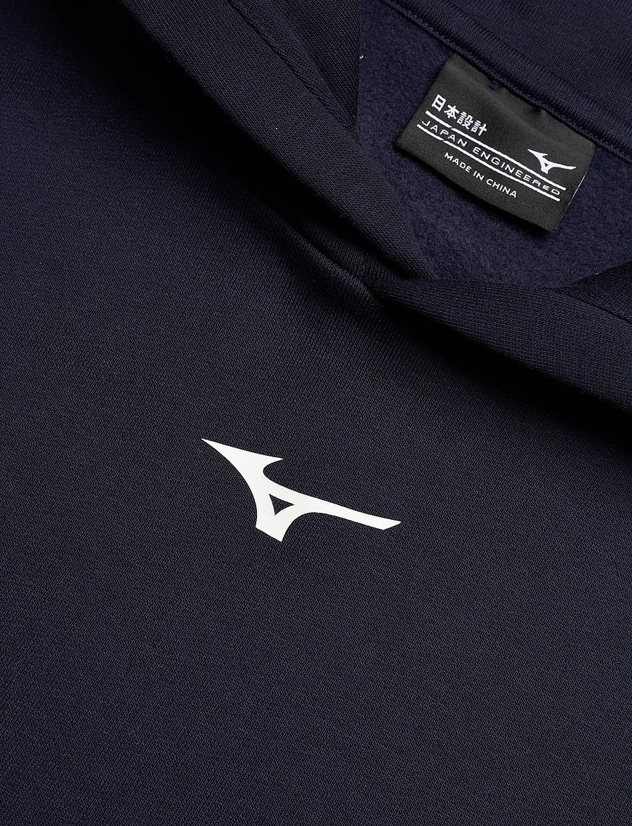 Mizuno - Athletics Hoodie(W) - hættetrøjer - baritone blue/dark purple - 2