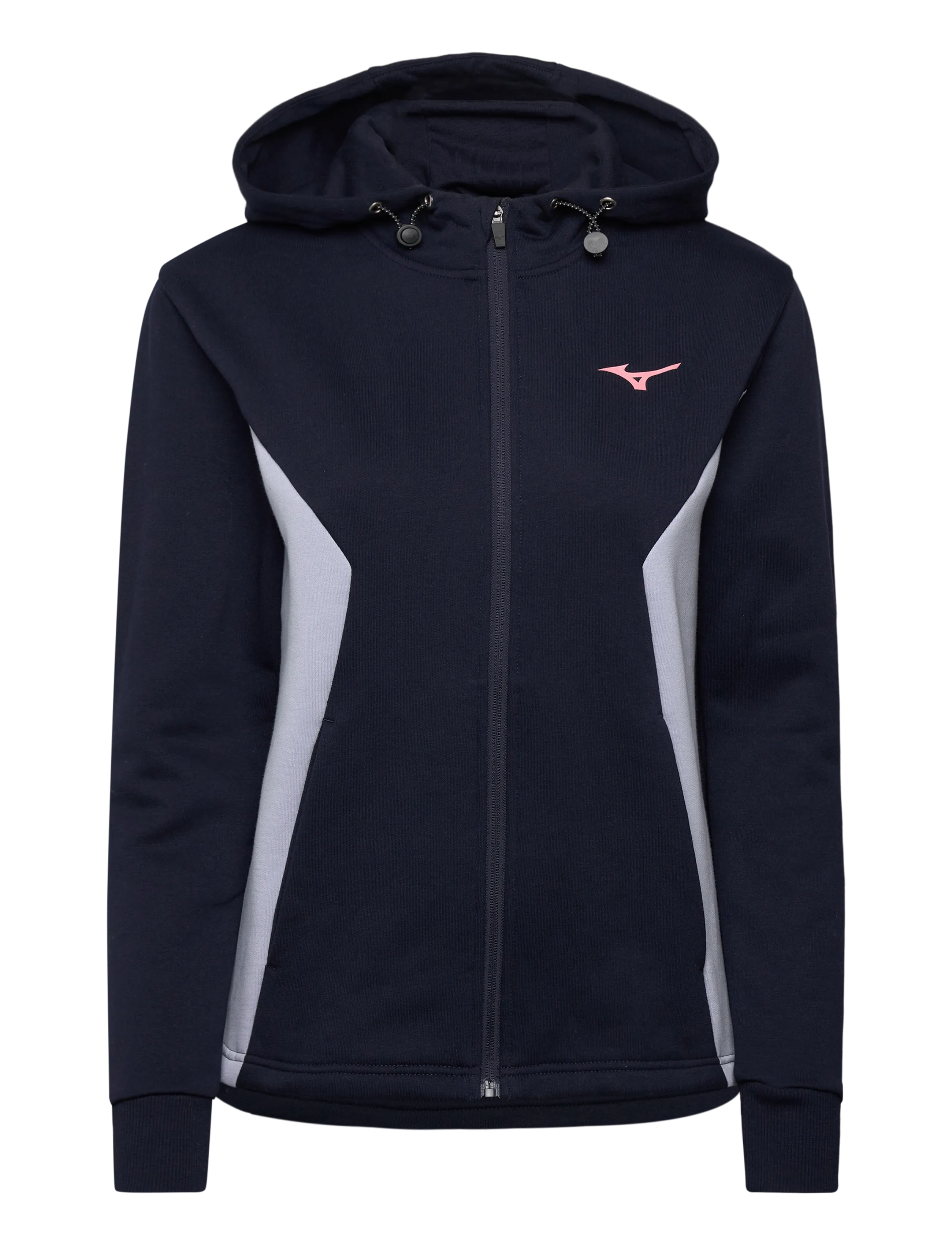 Mizuno Athletics Sweat Jacket(W), L, Navy, Sport Sweatshirts & Hoodies > Sport Hoodies, Dame