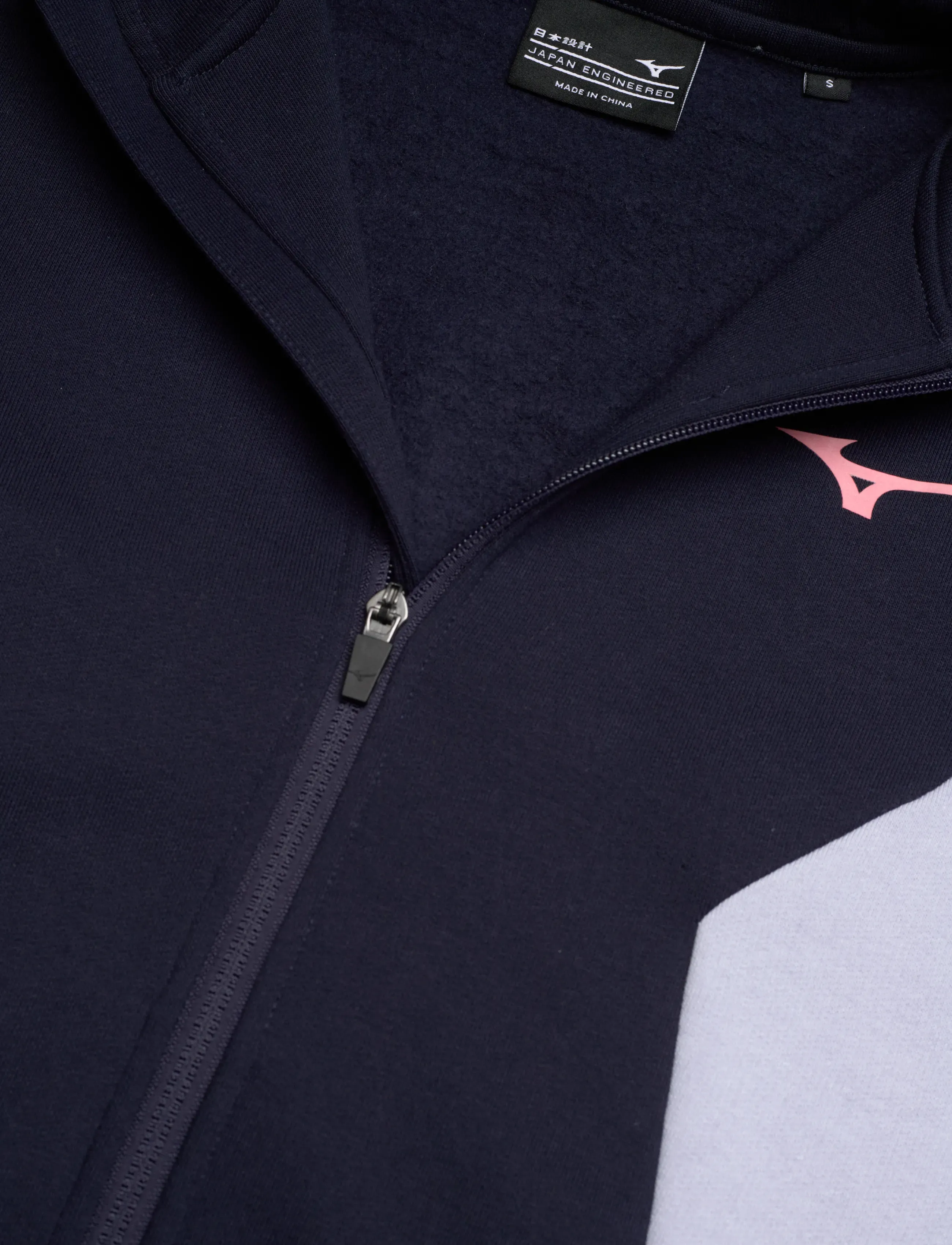 Mizuno - Athletics Sweat Jacket(W) - träningsjackor - baritone blue/icelandic blue - 2