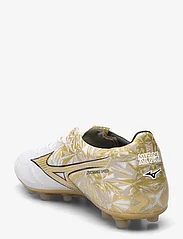 Mizuno - MIZUNO α ELITE AG(U) - football shoes - white/ge gold/black - 2