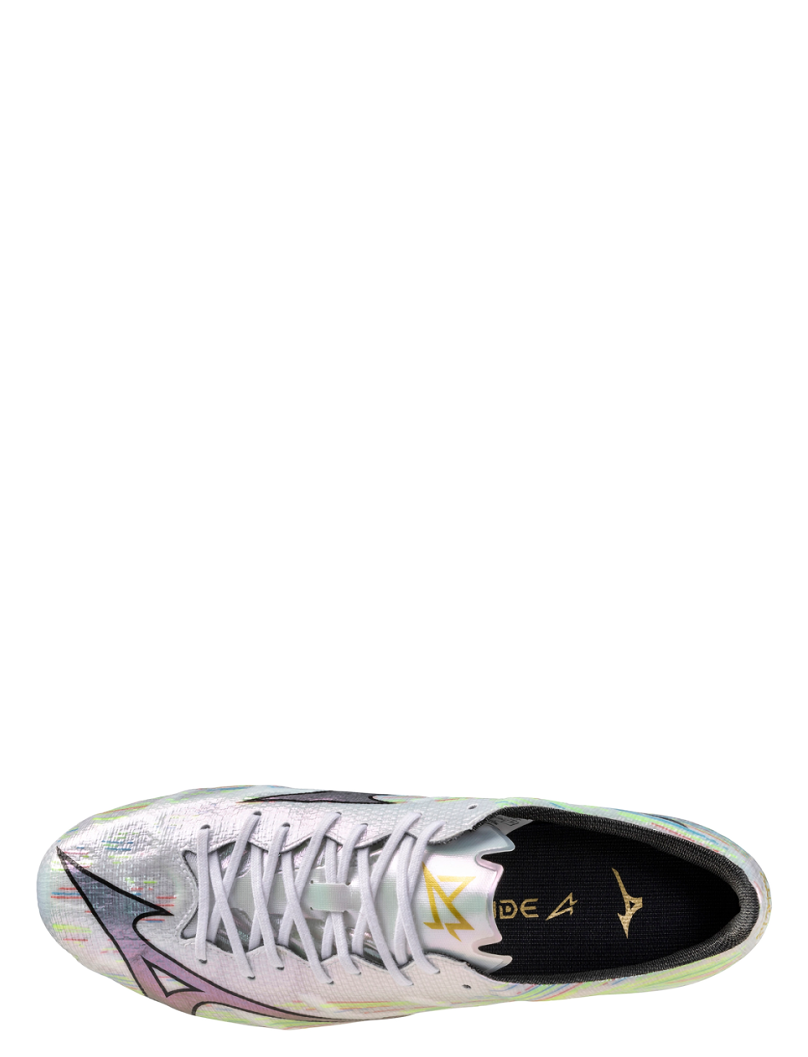 Mizuno - MIZUNO α II ELITE AG(U) - white/silver iridiscent/black - 2