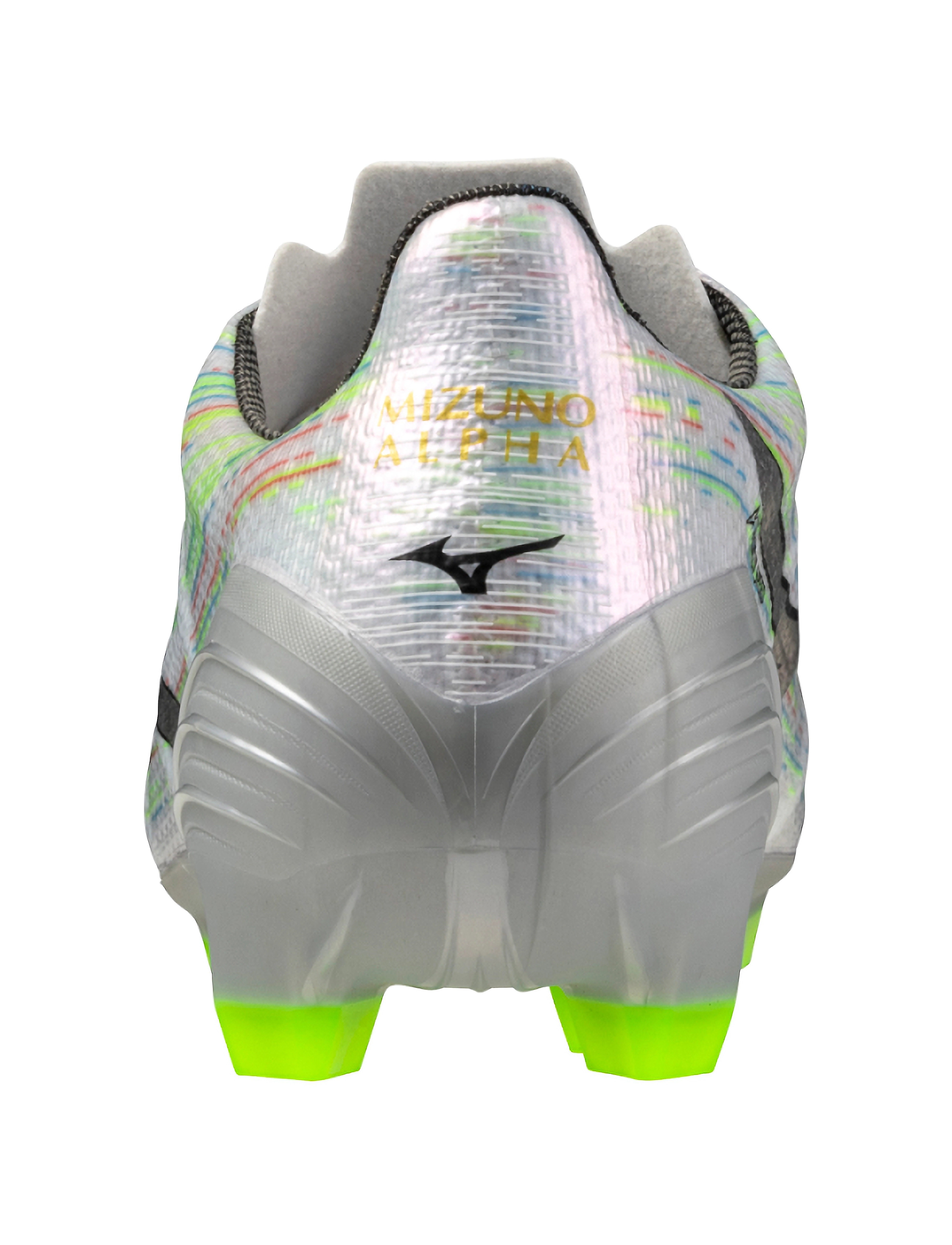 Mizuno - MIZUNO α II PRO(U) - fußballstiefel - white/black iridescent/black - 3