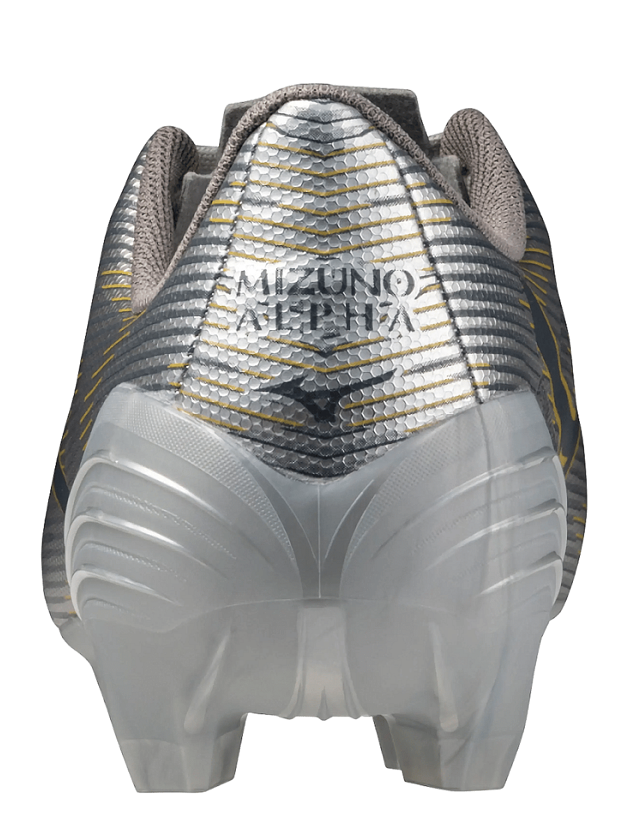 Mizuno - MIZUNO α II SELECT(U) - fodboldstøvler - galaxy silver/8605 c/gold - 3