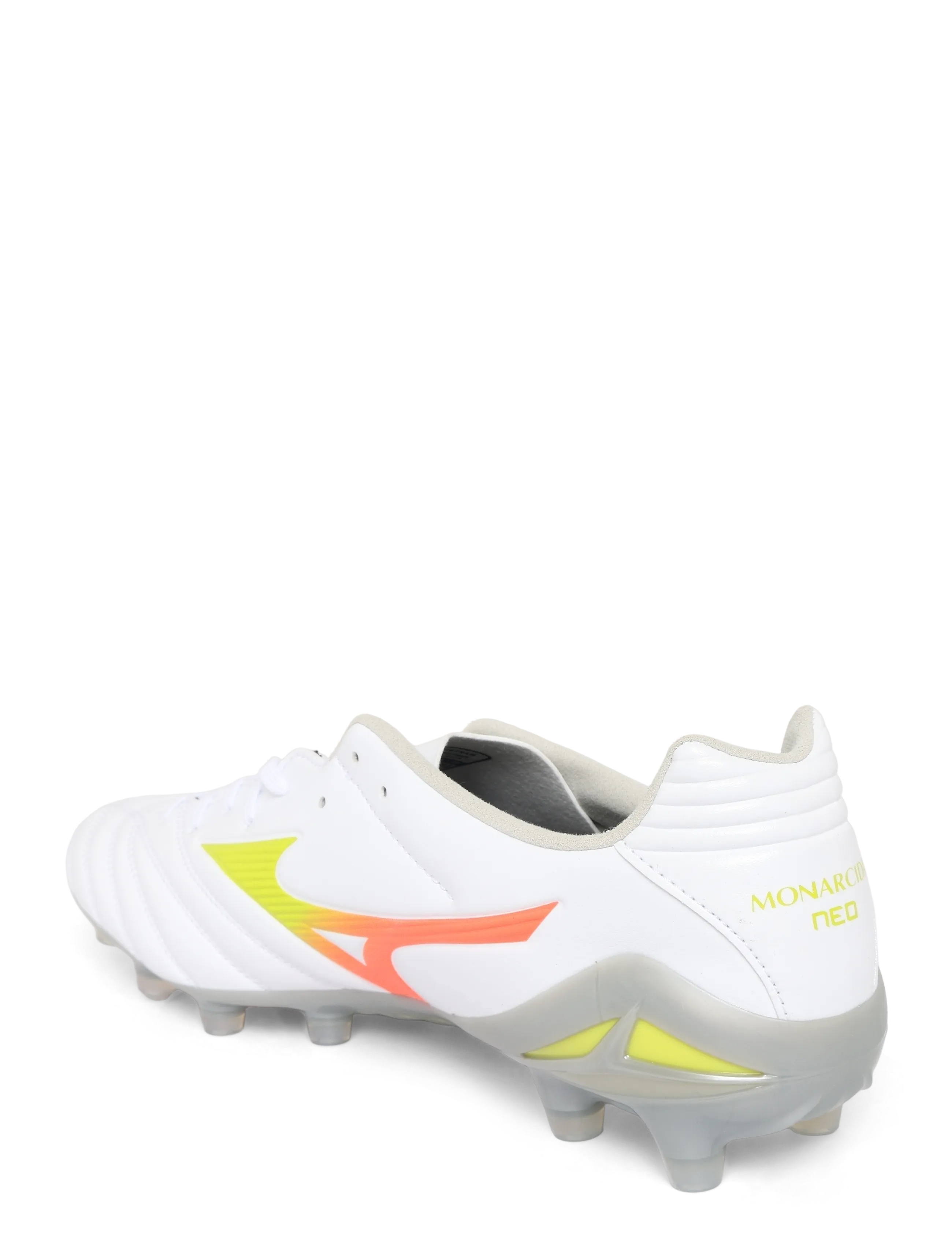 Mizuno - MONARCIDA NEO III PRO(U) - football boots - white/evening primrose/lava orange - 2