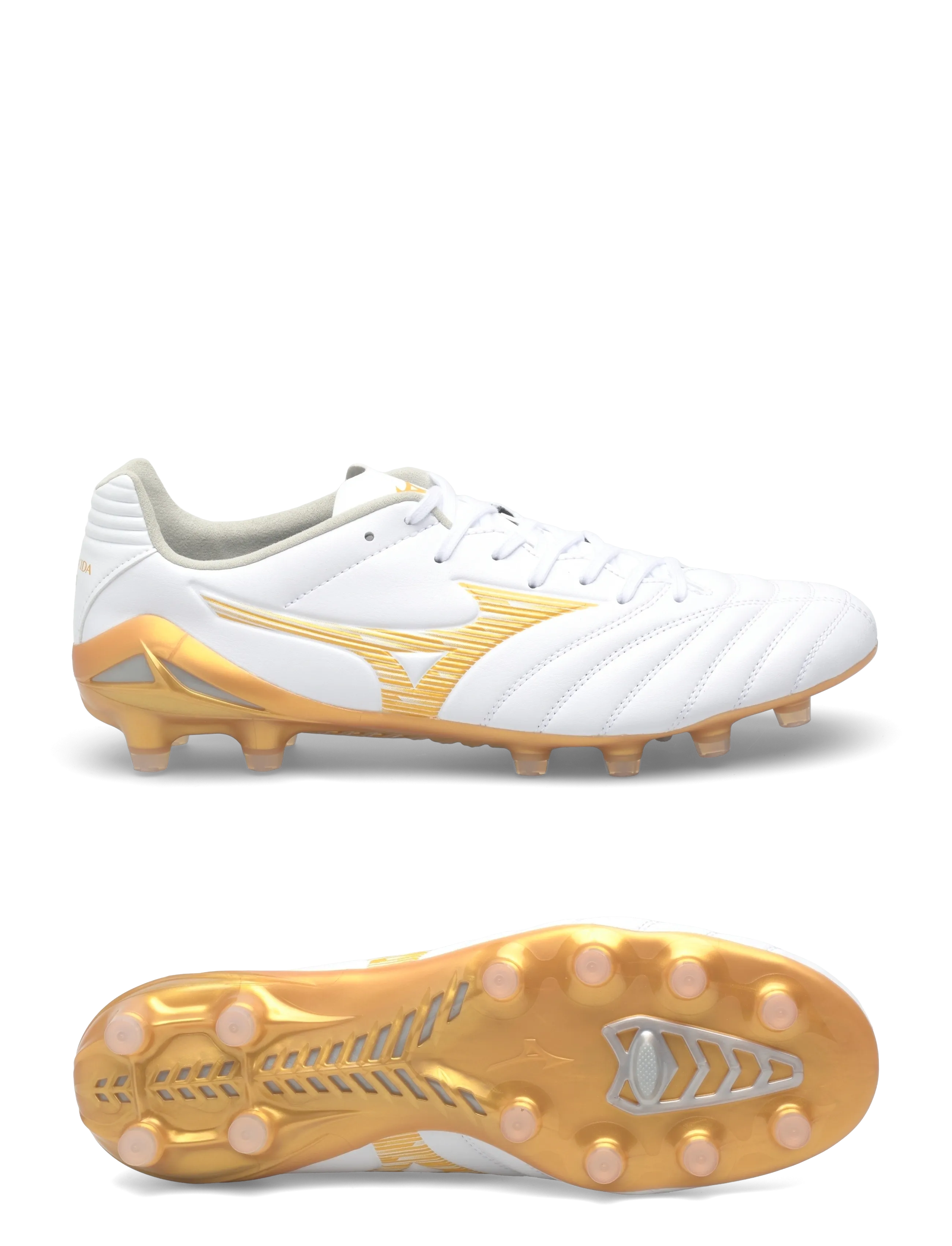 Mizuno MONARCIDA NEO III PRO(U) - Skor - WHITE/MP GOLD / white