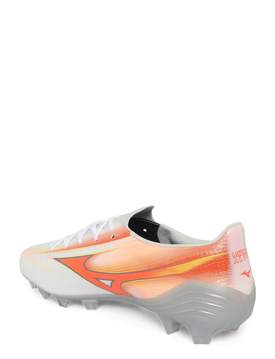 Mizuno - MIZUNO α III ELITE(U) - fußballstiefel - white/lava orange/evening primrose - 2
