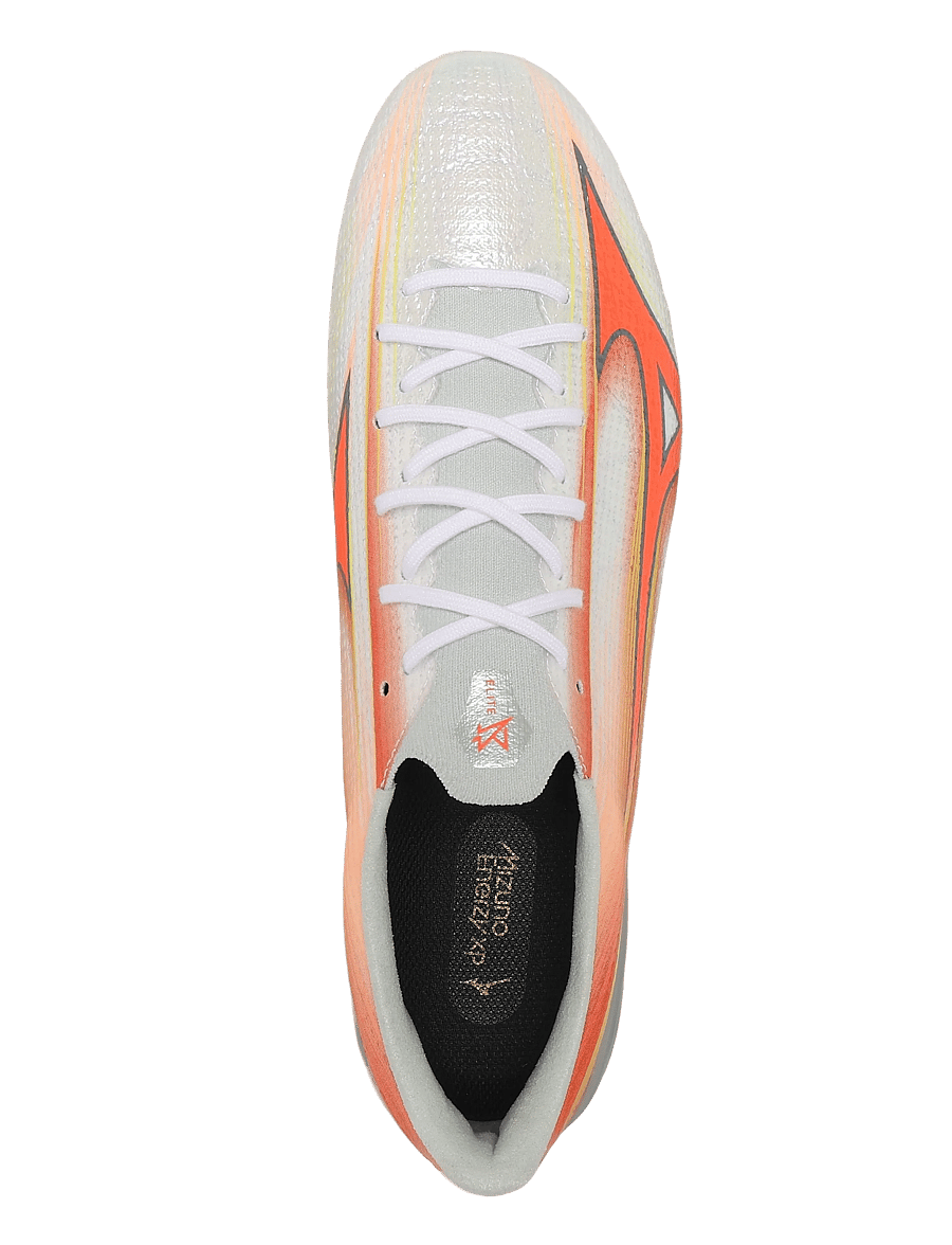 Mizuno - MIZUNO α III ELITE(U) - fußballstiefel - white/lava orange/evening primrose - 3