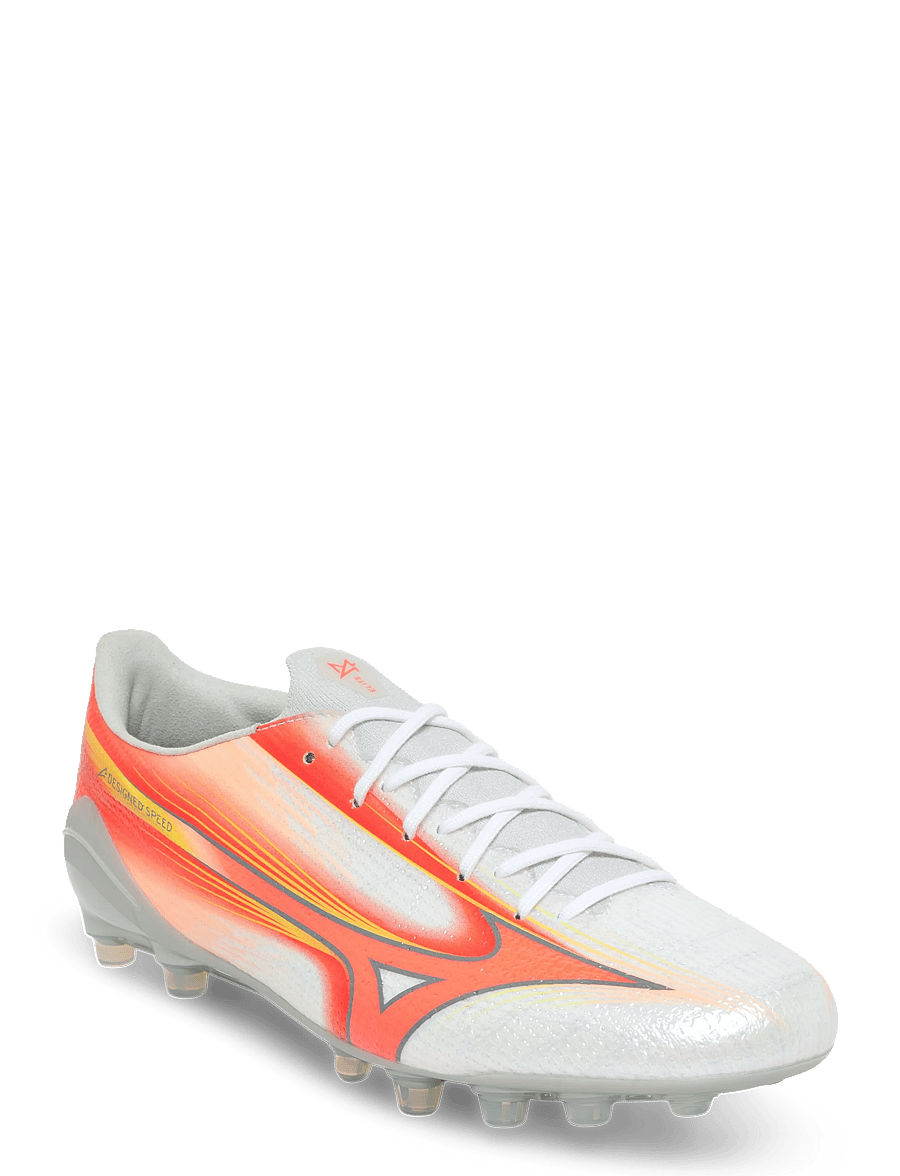 Mizuno - MIZUNO α III ELITE AG(U) - fußballstiefel - white/lava orange/evening primrose - 0