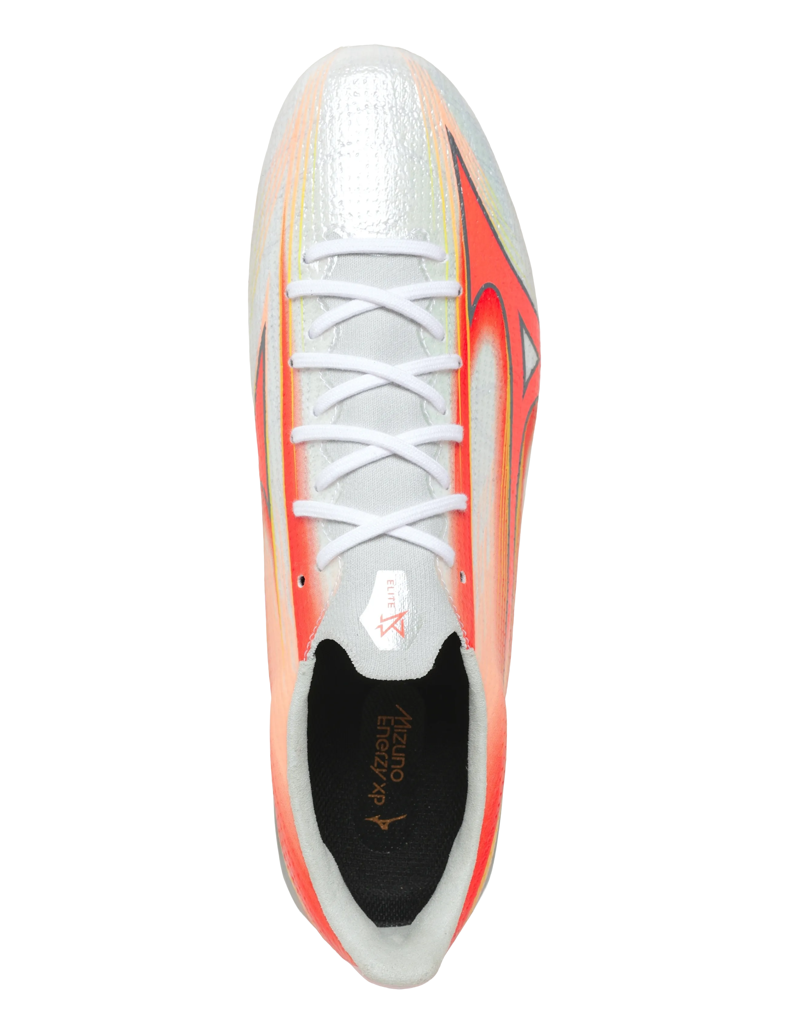 Mizuno - MIZUNO α III ELITE AG(U) - fußballstiefel - white/lava orange/evening primrose - 3