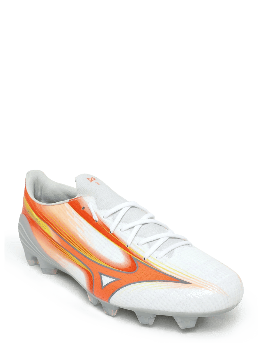 Mizuno - MIZUNO α III PRO(U) - fußballstiefel - white/lava orange/evening primrose - 1