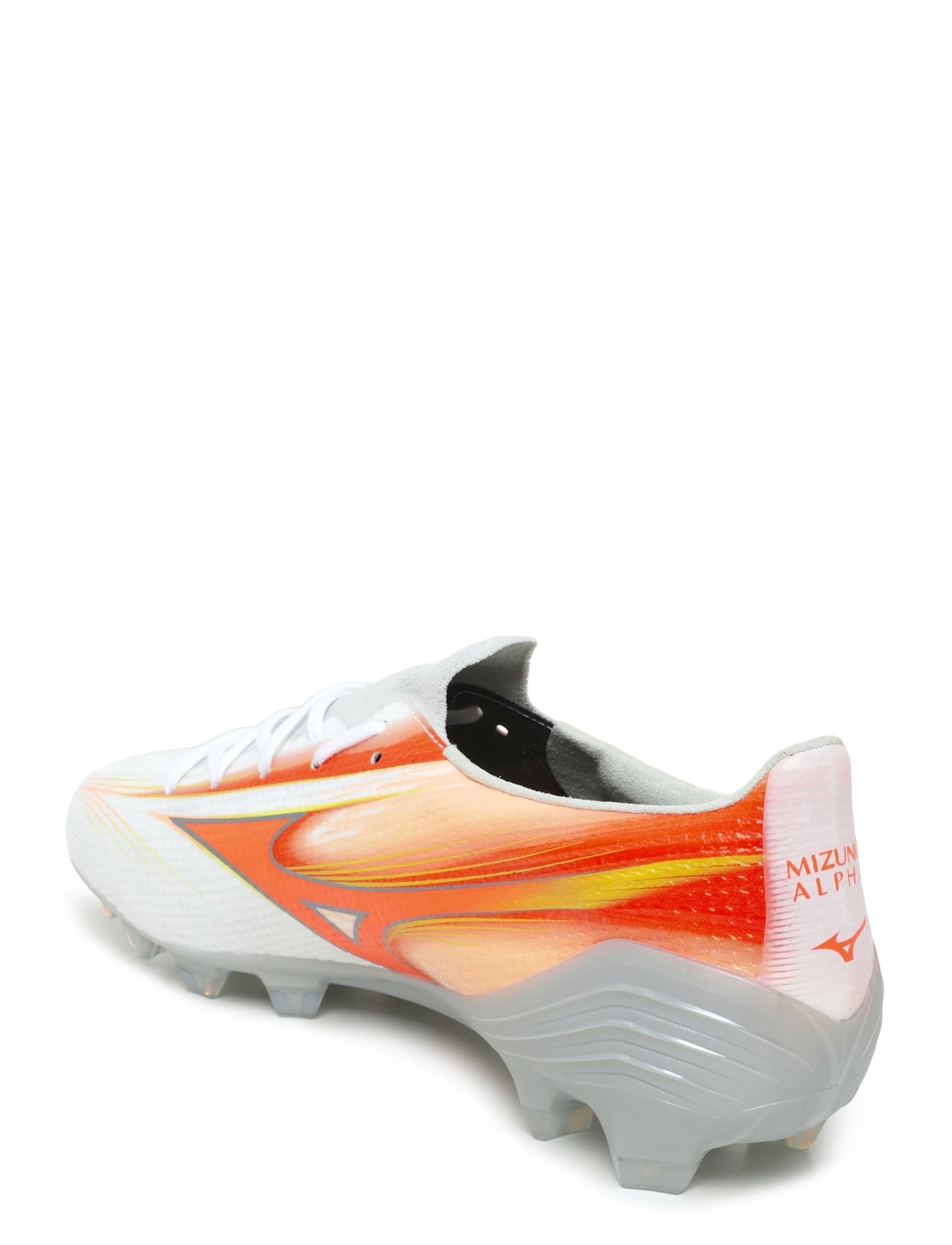 Mizuno - MIZUNO α III PRO(U) - fußballstiefel - white/lava orange/evening primrose - 2