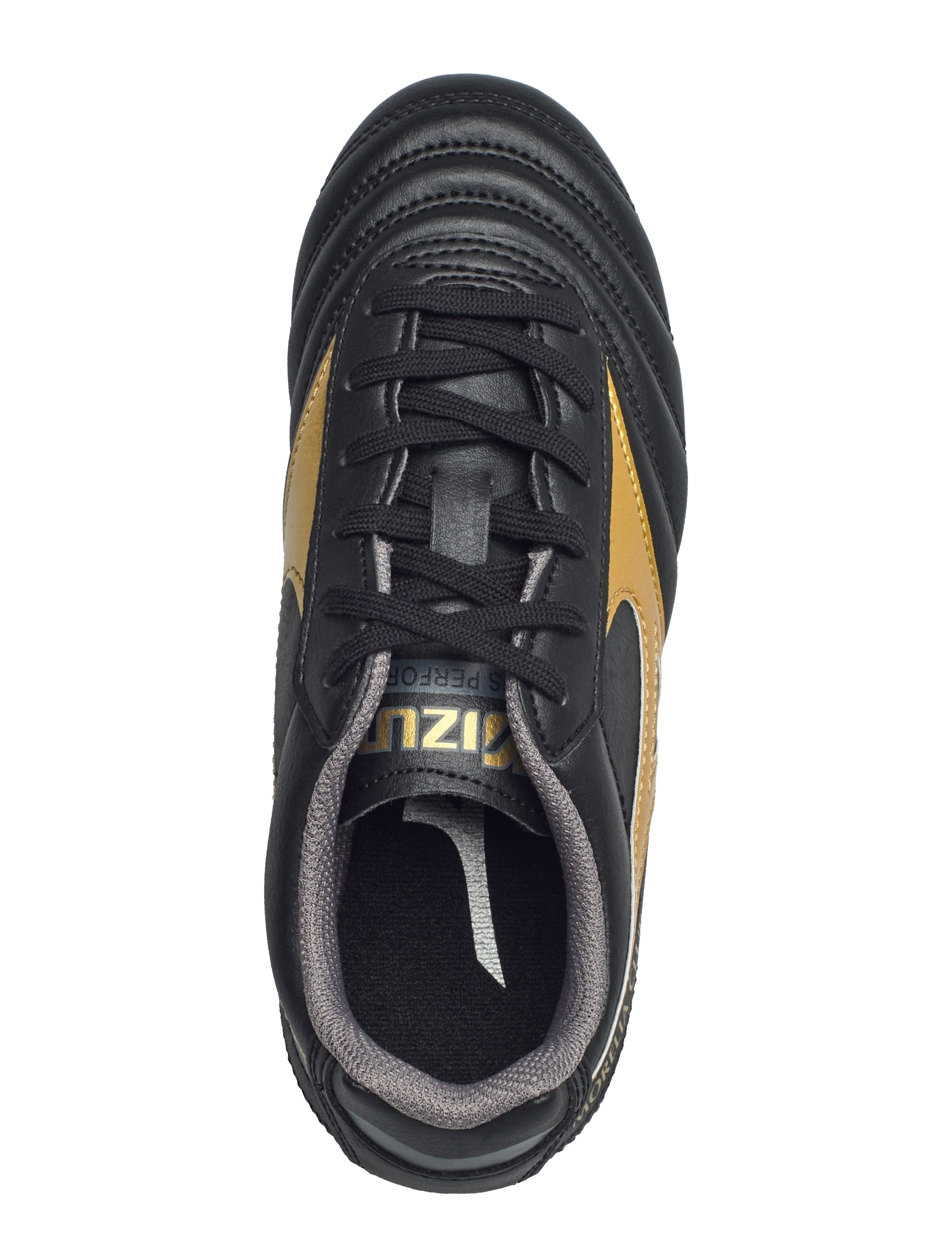 Mizuno - MORELIA II CLUB Jr A(C) - black/gold/dark shadow - 3