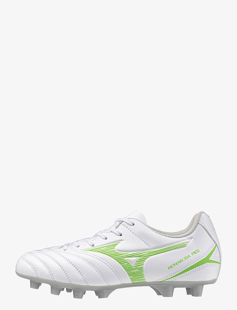 Mizuno - MONARCIDA NEO III SELECT Jr(C) - fotbollsskor - white/neon green - 0