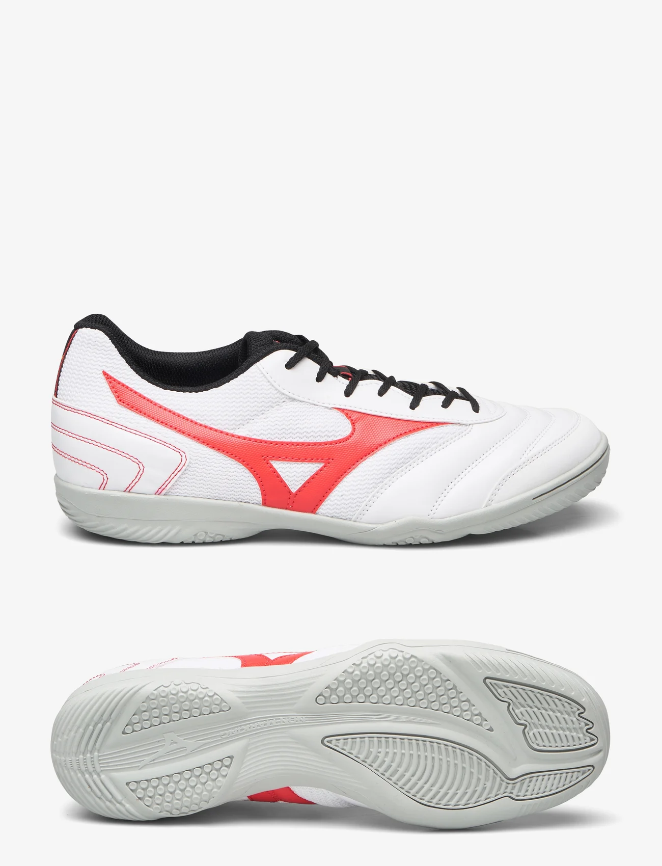 Mizuno - MRL SALA CLUB IN(U) - indoor sports shoes - white/radiant red - 0