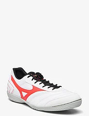 Mizuno - MRL SALA CLUB IN(U) - indoor sports shoes - white/radiant red - 2