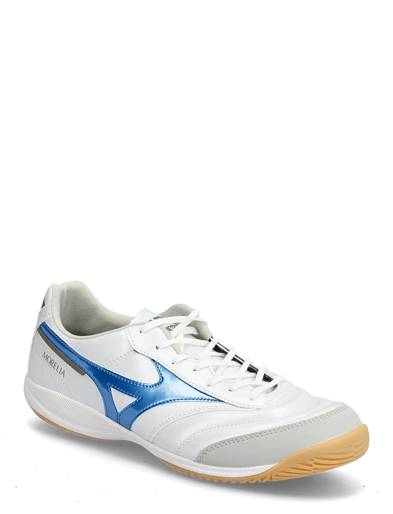 Mizuno - MORELIA SALA PRO IN - indoor-sportschuhe - white/laser blue/gold - 0