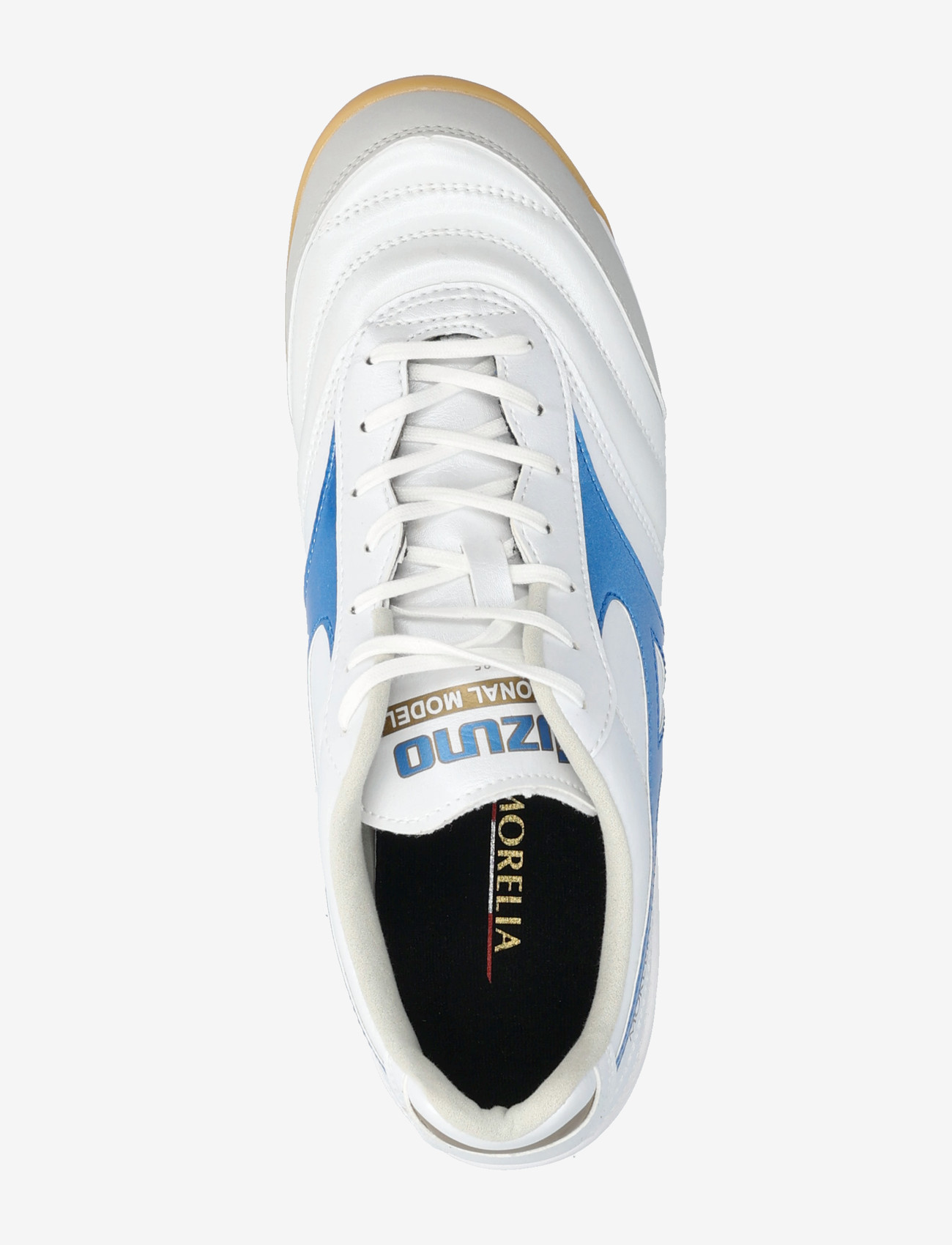 Mizuno - MORELIA SALA PRO IN(U) - fodboldsko - white/laser blue/gold - 3