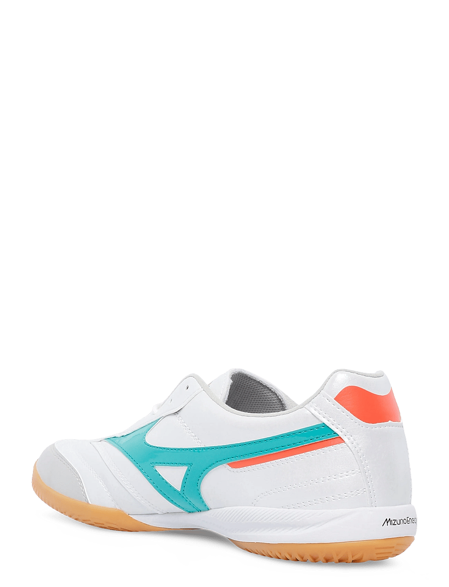 Mizuno - MORELIA SALA PRO IN(U) - inomhusskor - white/arcadia/lava orange - 1