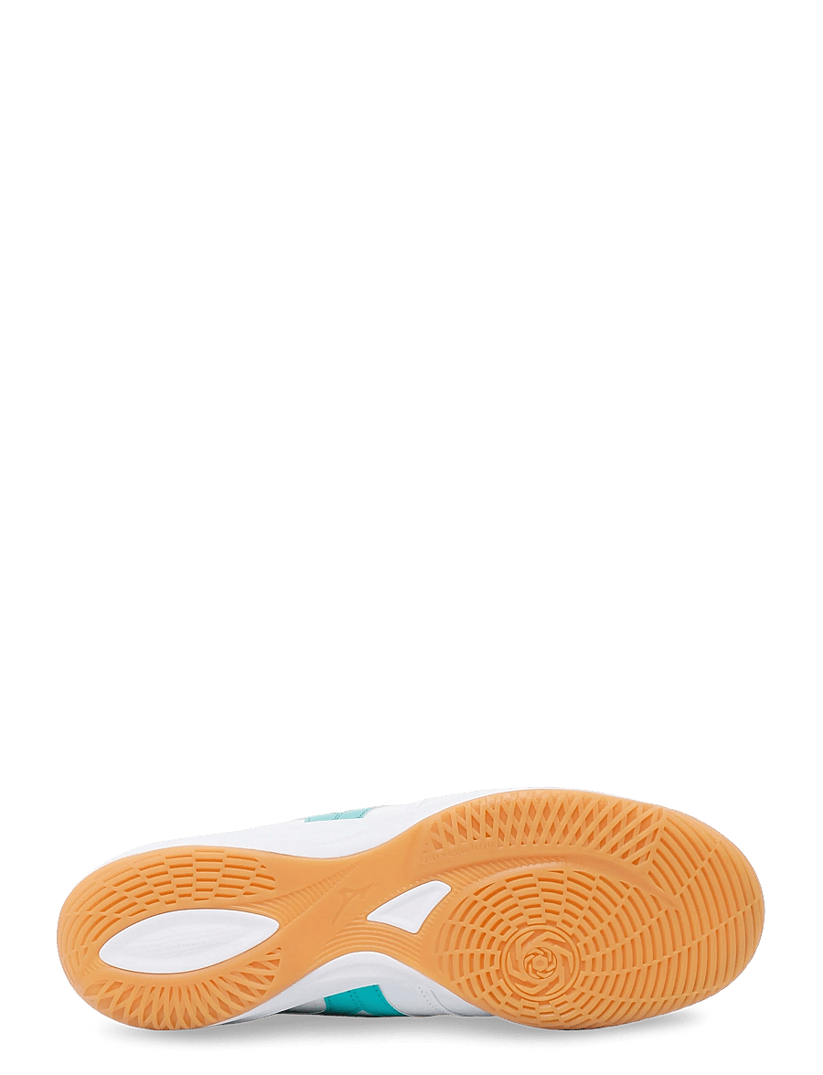 Mizuno - MORELIA SALA PRO IN(U) - inomhusskor - white/arcadia/lava orange - 4