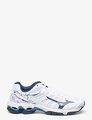 Mizuno - WAVE VOLTAGE - training shoes - white/dark denim/blue jasper - 1