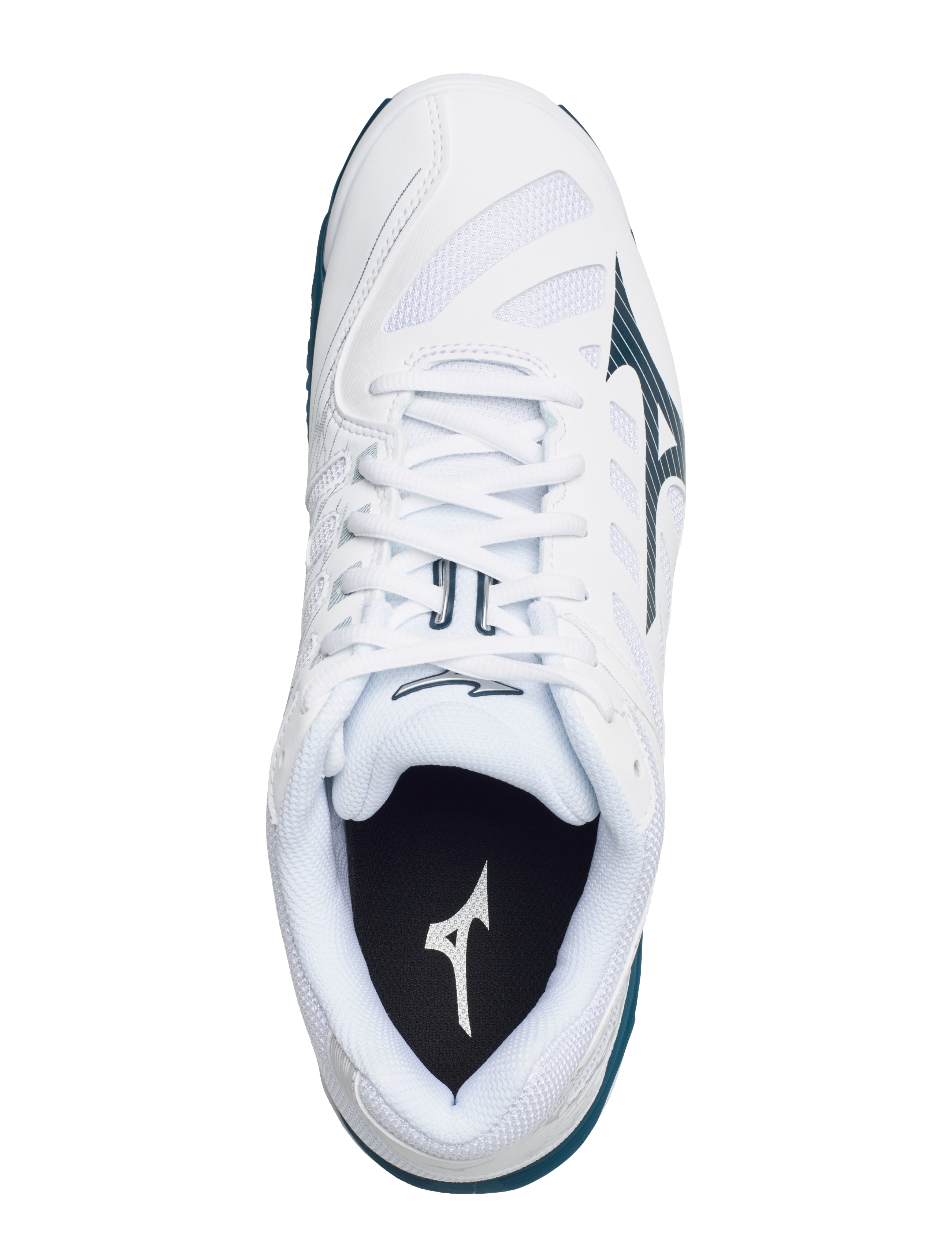 Mizuno - WAVE VOLTAGE - white/moroccan blue/silver - 3