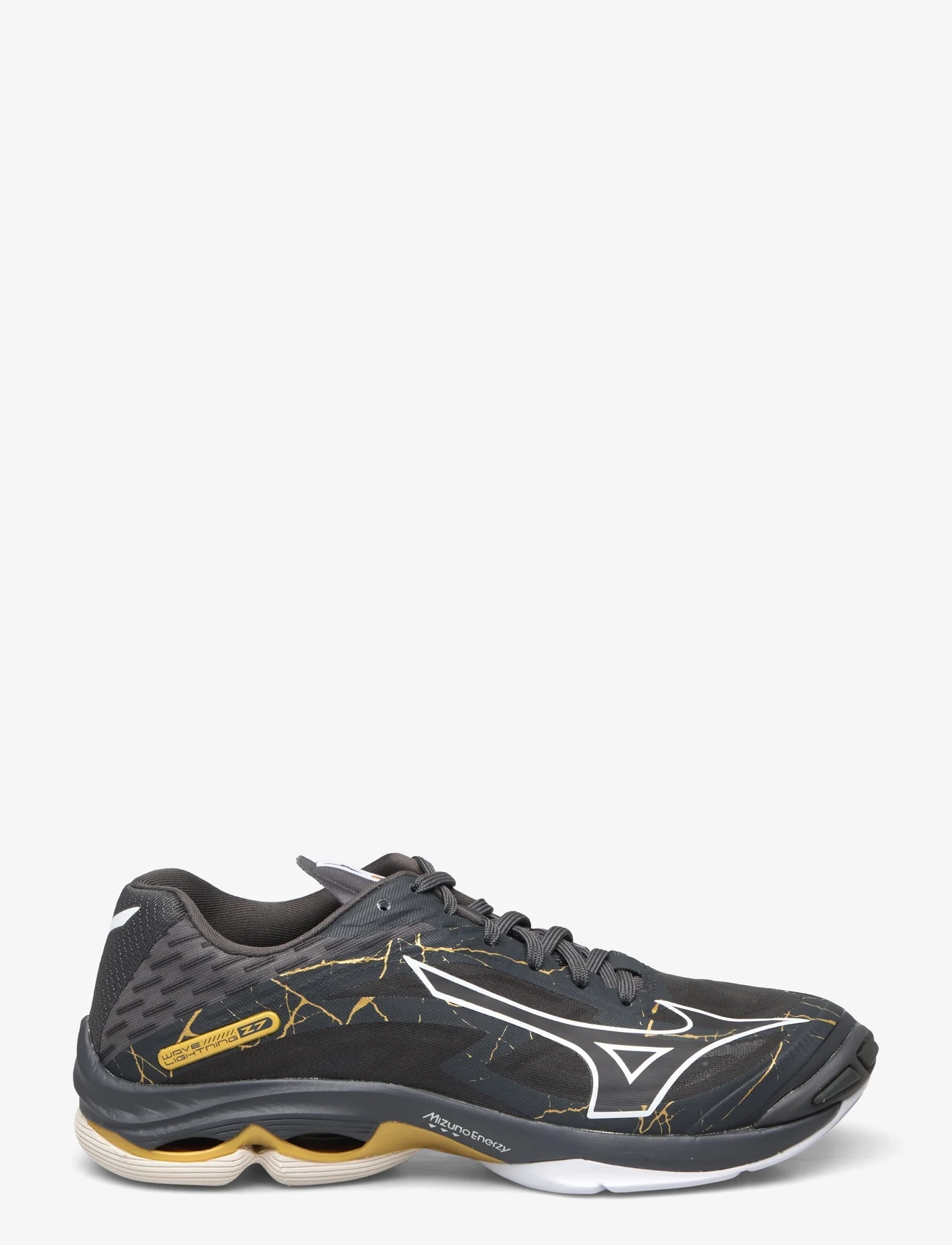 Mizuno - WAVE LIGHTNING Z7 - indoor sports shoes - black oyster/mp gold/iron gate - 1