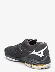 Mizuno - WAVE LIGHTNING Z7 - indoor sports shoes - black oyster/mp gold/iron gate - 2