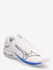 Mizuno - WAVE LIGHTNING Z7 - indoor sports shoes - undyed white/moonlit ocean/peach blue - 0